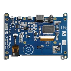 JLT-Monitor TFT de 5 pulgadas para PC, pantalla LCD Compatible con HDMI, 800x480, pantalla táctil capacitiva para Raspberry Pi 5, módulo Orange pi