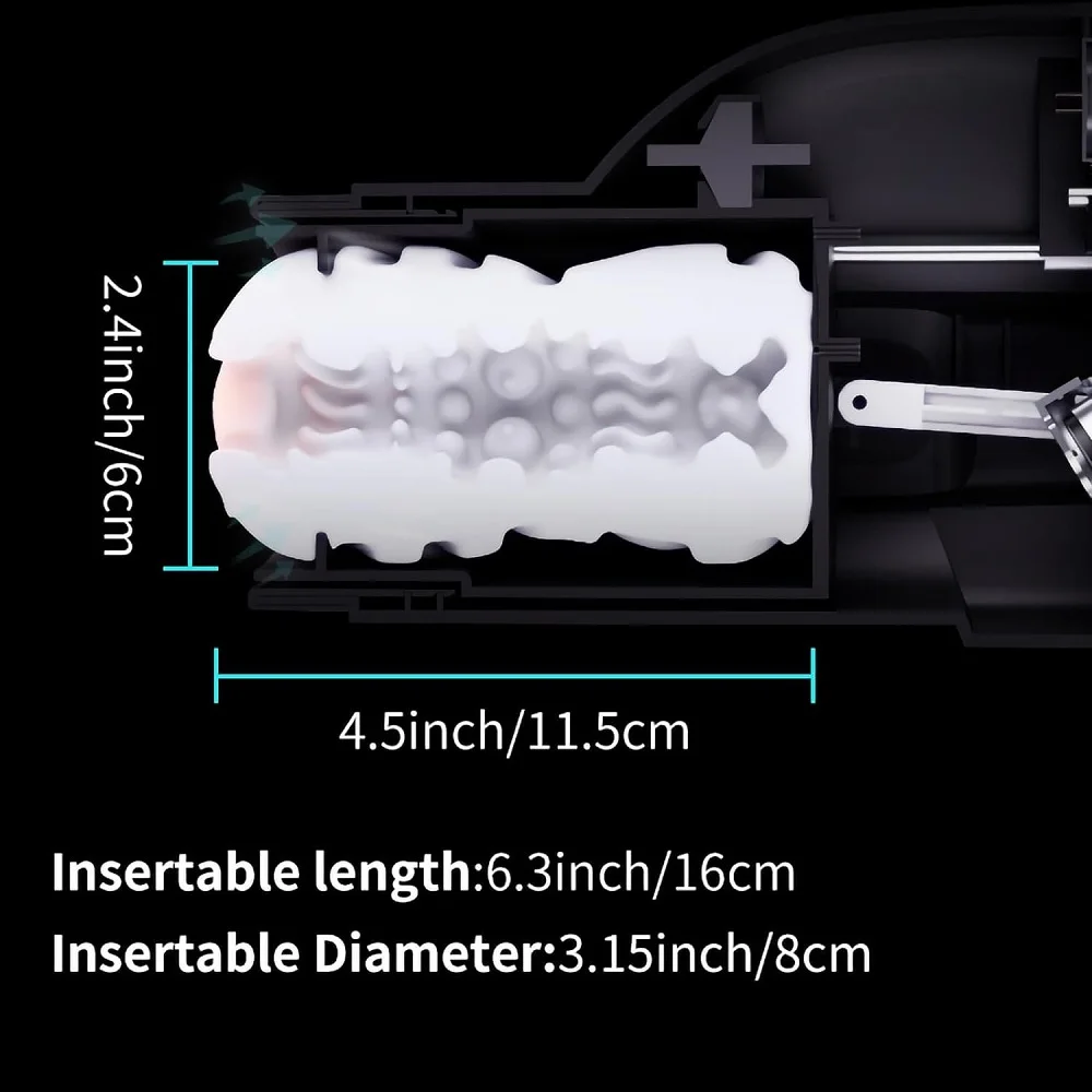 Leten Bermuda Two Handdles Male Masturbators Heated Automatic Sucking Machine Auto Sucker Stroking Male Blow job Simulation