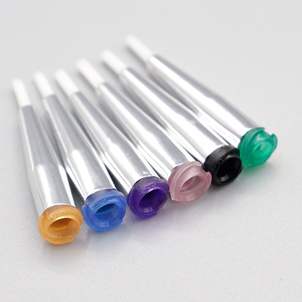 5pcs 2mm Round Mouth Soft Brush Needle Dispensing Injection Needle Glue Coating Needle for Precision Dispensing Machine