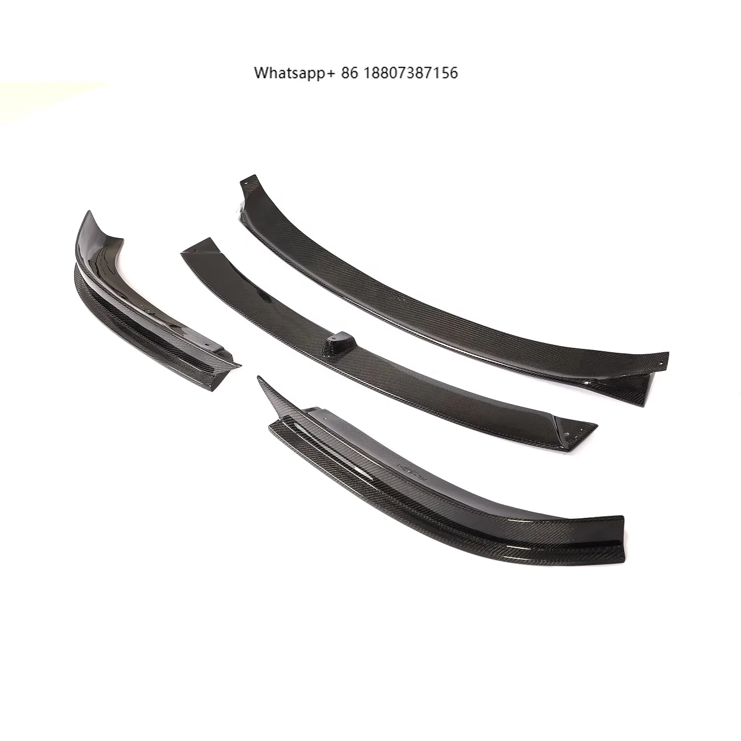 

Fortesla Model s Plaid Front Bumper RZ Type Carbon Fiber Car Front Spoiler Front Bumper Body Kit