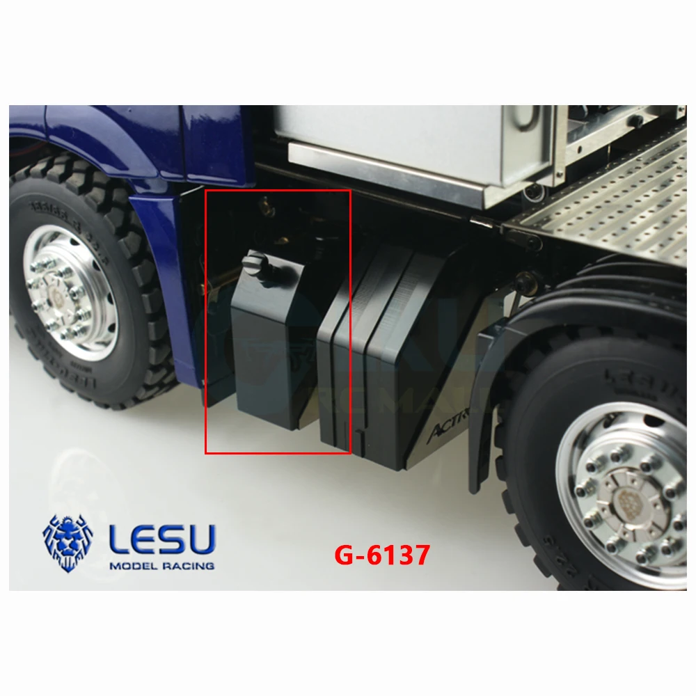 

LESU G-6137 1/14 модель грузовика, имитация резервуара для воды, аксессуары для украшения модели трактора Tamiya, аксессуары для модификации обновления