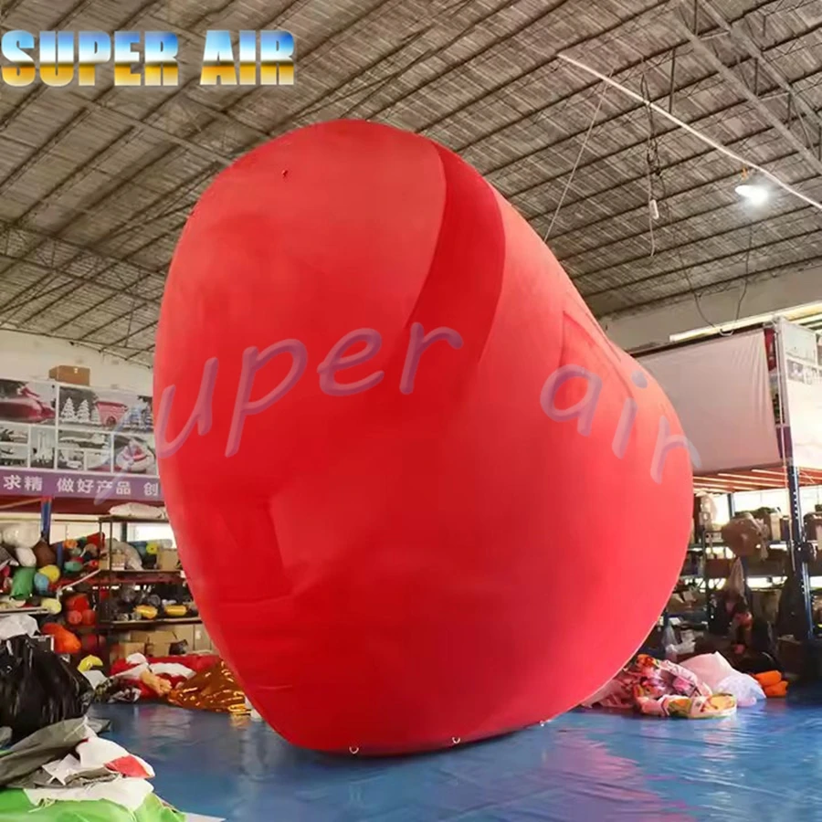 Décoration populaire pour fête de mariage, saint-valentin, cœur d'amour gonflable à vendre
