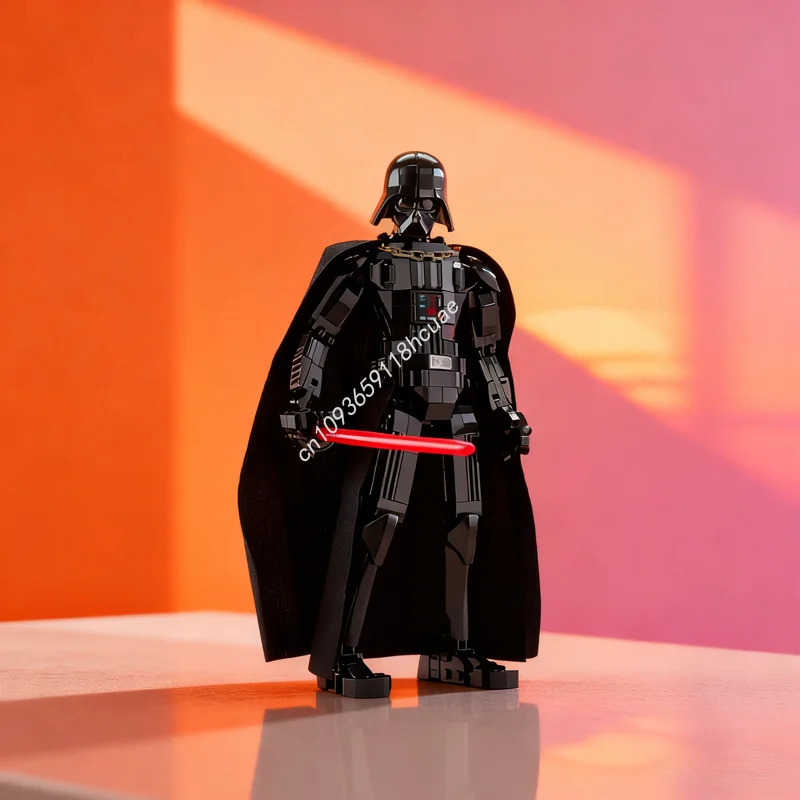 

362 шт. MOC фигурка Вейдера Звездная боевая модель Строительные блоки игрушка Строительство Рождественские подарки творческая идея Кирпич День рождения