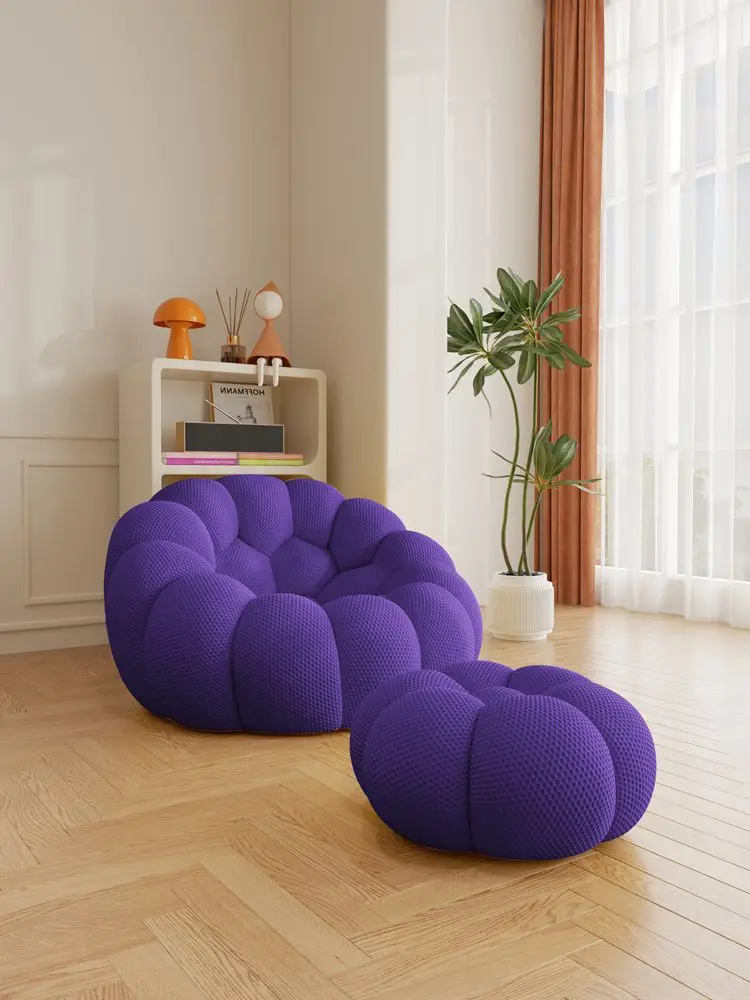 Sofa chair bubble ball creative living room home football sand design single leisure chair