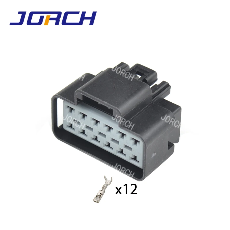 1 Set 12 Pin Delphi Female Plug 2.8mm Series Auto Seat Heating Connector 13523064 for Ford Raptor F-150 F-550 F650V8