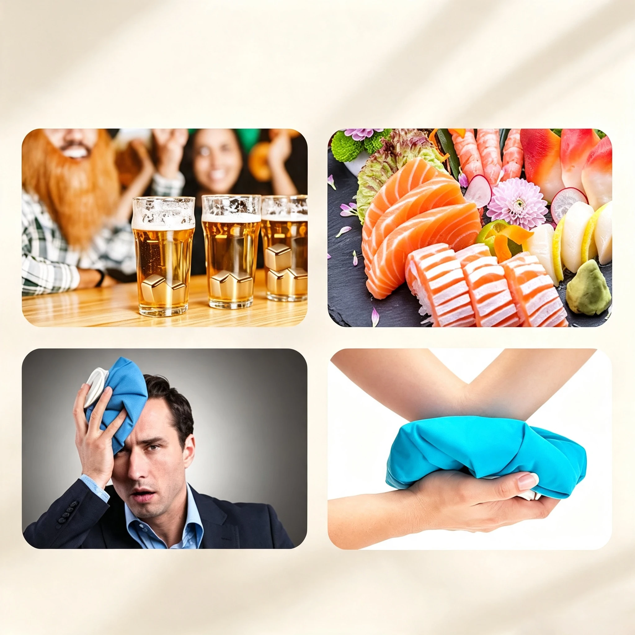 Reusable Gold Stainless Steel  - огляд і ціна Wine Beer Food