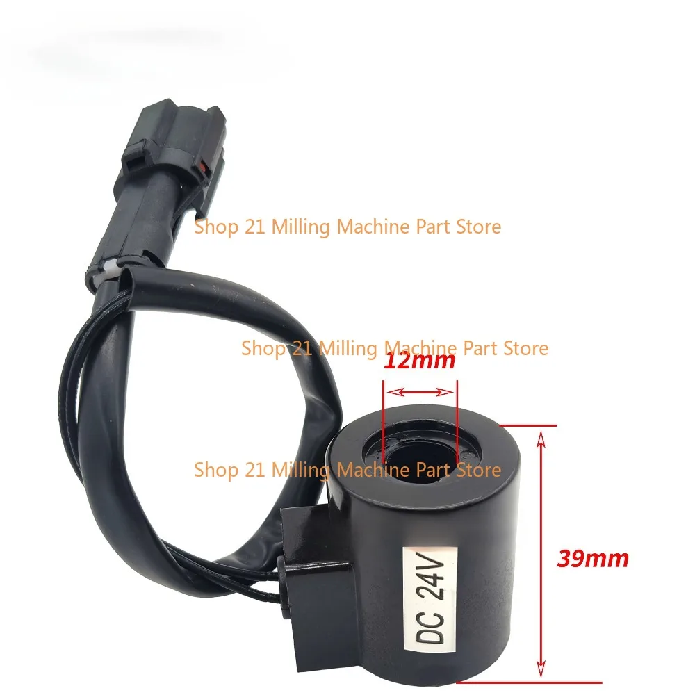 1PC For Hitachi EX55/70/60/200-6/C210/135/120 Travel Speed Solenoid Valve Coil Excavator Parts
