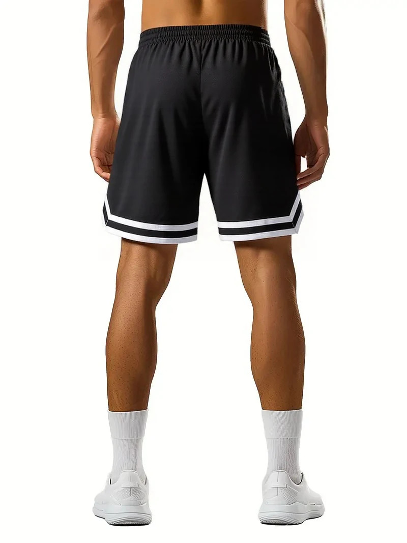 Men's Basketball Shorts Brooklyn Print Sports Casual Shorts Quick Dry Fitness Shorts Men's Summer Fitness Running Basketball