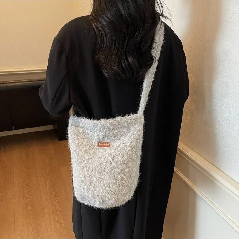 Trendy Crossbody Diaper Bag Handbag Tote Shopping Trip Multi-Pocket Exquisite Stylish Functional Versatile Chic Practical