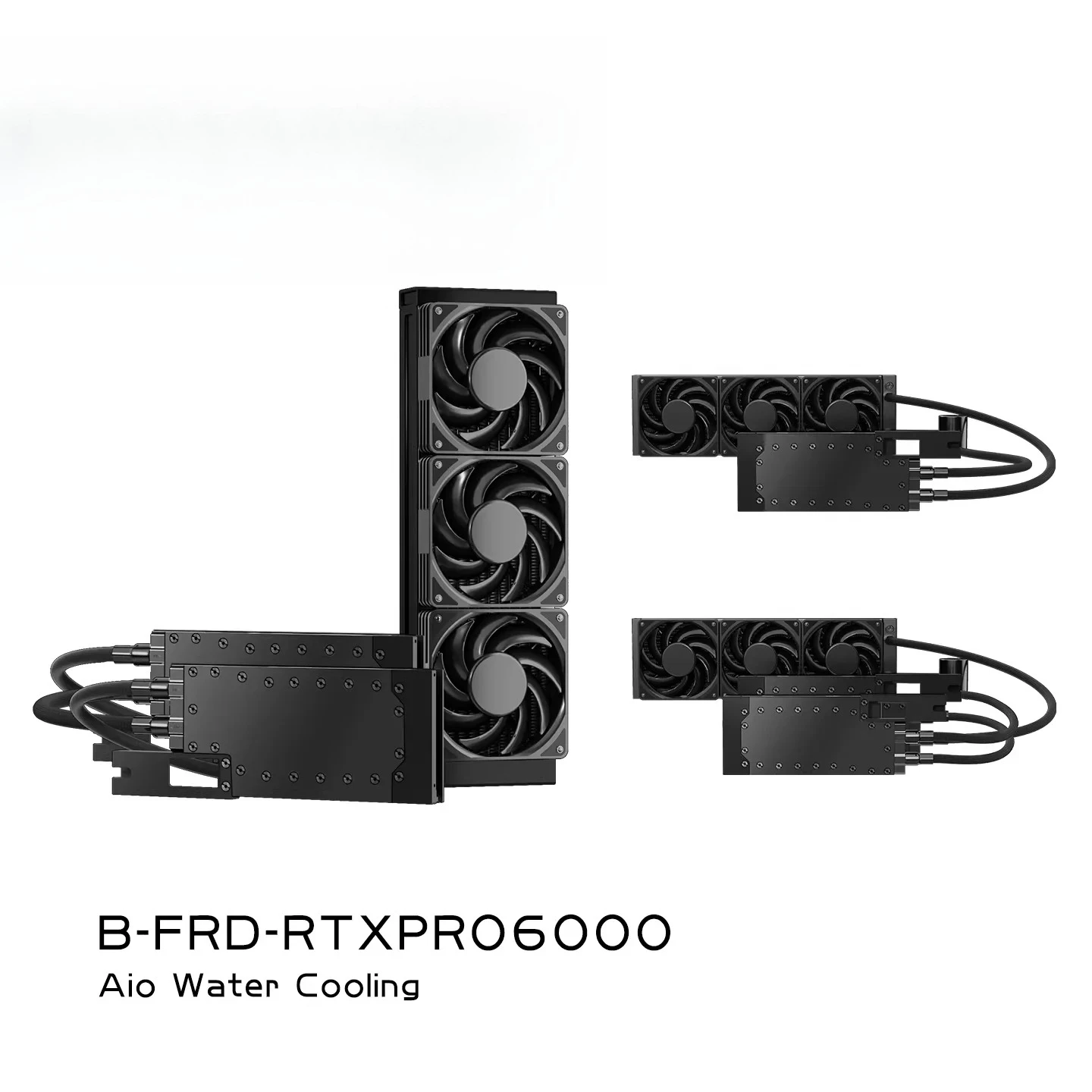 Integrated GPU Water Cooling Kit For NVIDIA RTX Pro 6000 Blackwell Workstation / RTX Pro 6000 Blackwell Server Edition