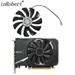 MSI MSI 지포스 GTX 1050 1650 1050Ti RX 550 GT 1030 용 비디오 카드 팬, HA9010H12F-Z 그래픽 카드 교체 냉각 팬, 85mm