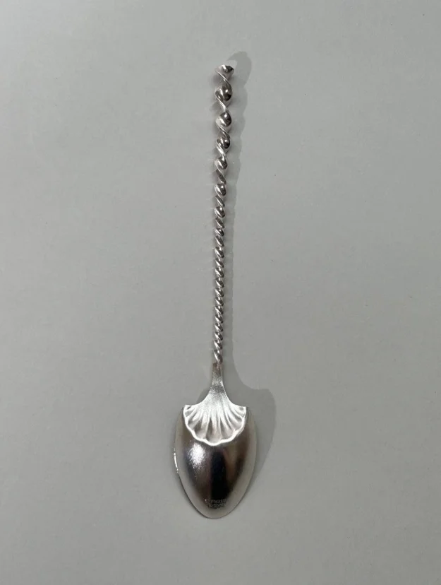 Pure coffee spoon, dessert spoon