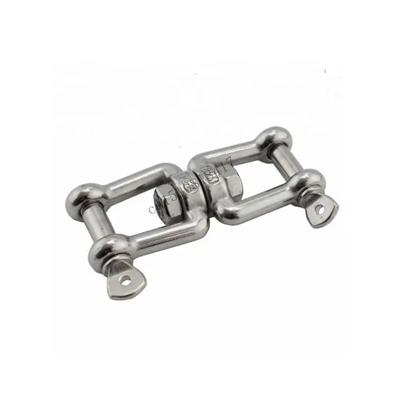 517B البحرية الصف الصلب قطب تكبل معدات اليخوت المراسي موصل للقوارب مع الفك المزدوج لمنع تشابك الخط