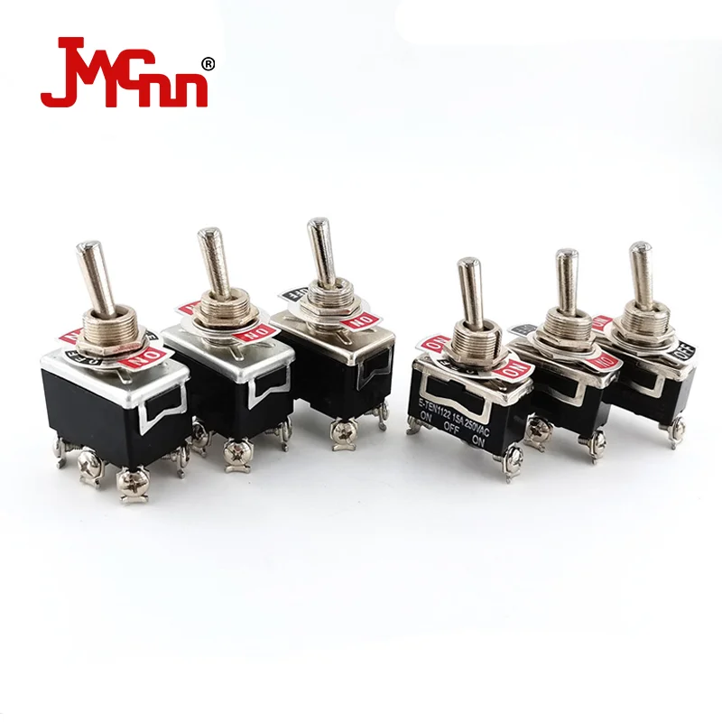 5/10pcs Rotary encoder knob button switch E-TEN series digital potentiometer 12mm button switch rocker switch 2nd gear 3rd gear