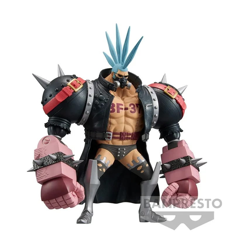 Original Genuine Banpresto One Piece DXF Red Theatrical Version Vol.12 15cm Franky PVC Anime Figure Toys Model for Kids