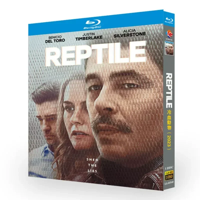 Blu-ray Ultra High Definition Movie Cold Blooded Animal BD Disc Box with Chinese English Traditional Japanese Subtitles