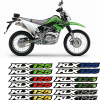 For KAWASAKI  KLX125 KLX 125L 2003-2006 Motorcycl Accessories SwingArm Air Box Decorate Decals Reflection Stickers Stripes