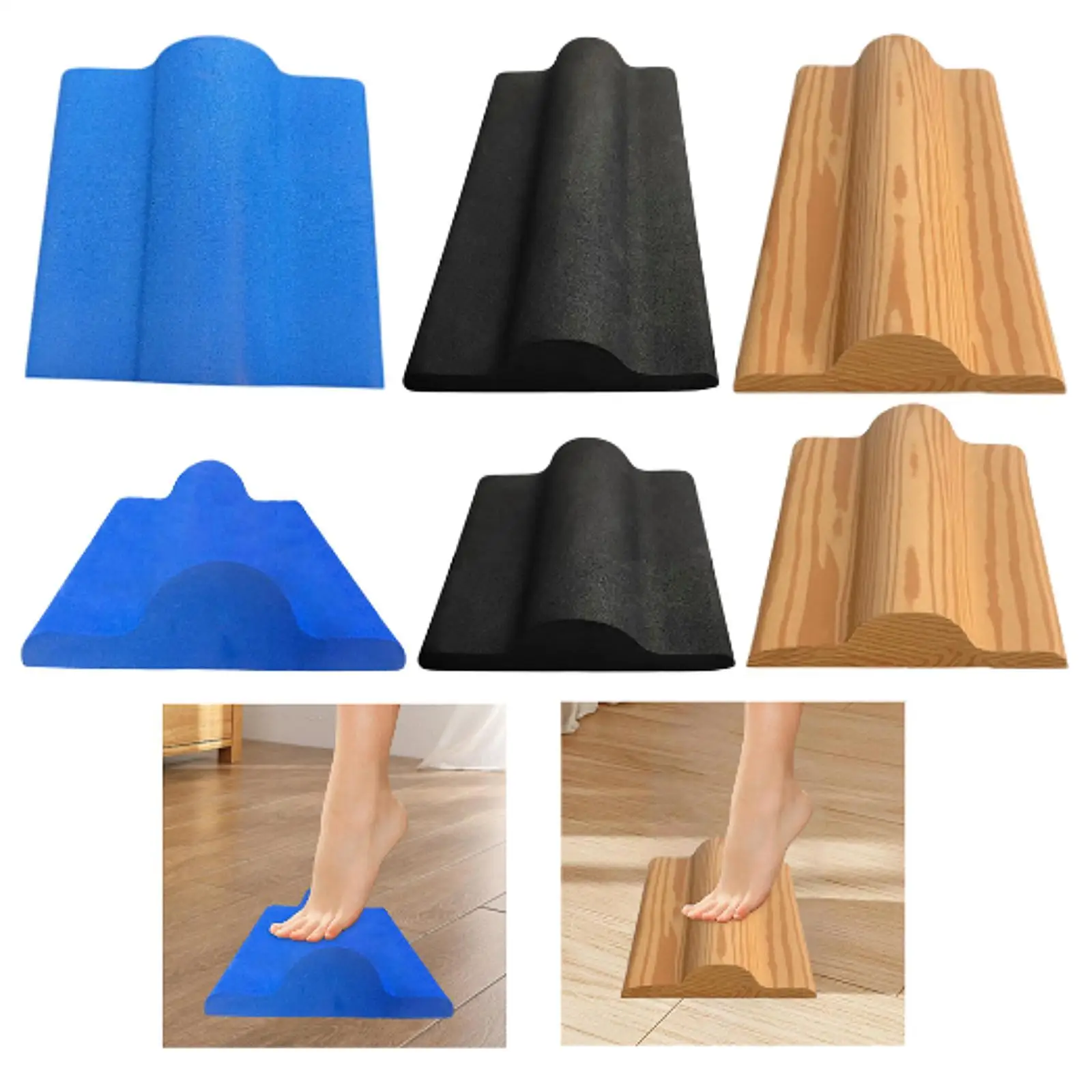 

Foot Stretcher Pad Portable Lightweight Foot Support Multifunction EVA Toe Stretcher for Ballet Dancers Women Home Travel Sports