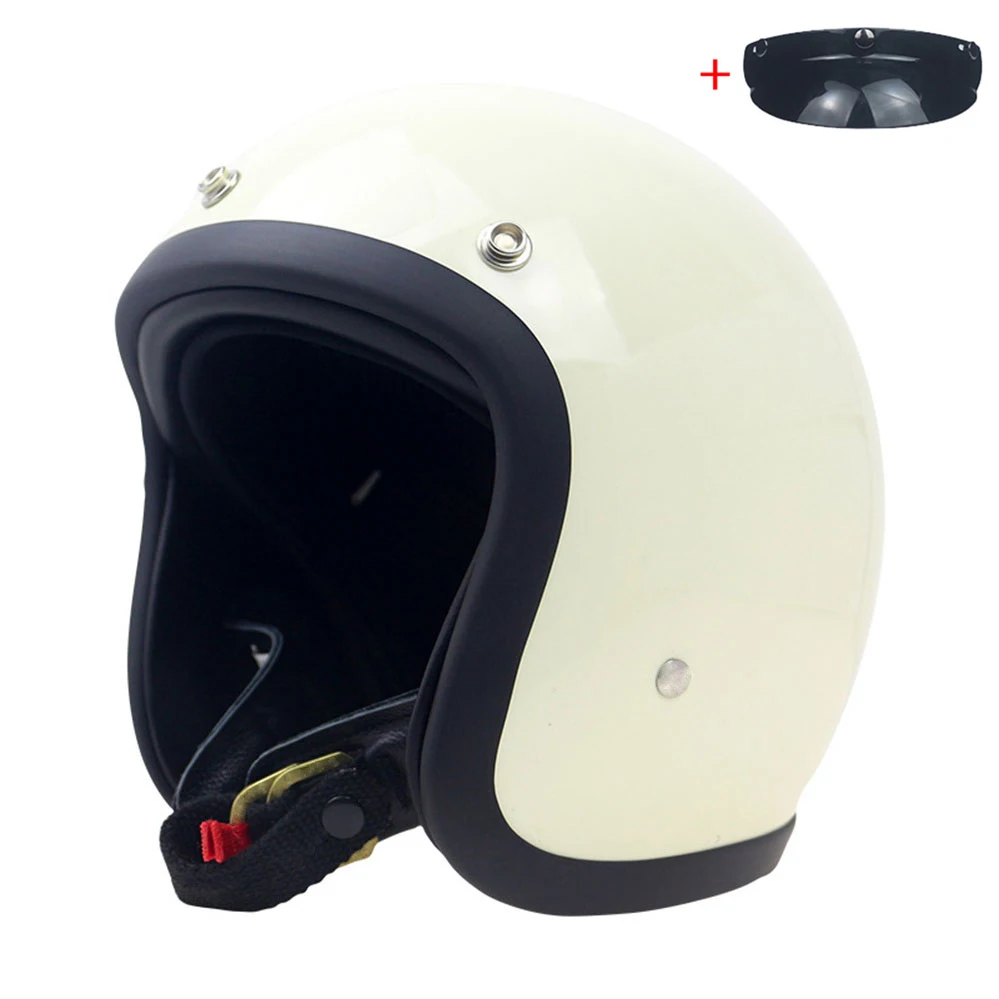 Korea Japanese Style Retro TT&COCASCOS 500TX Helmet Low Profile Motorcycle Open Face Helmet Style Small Shape Motorbike Helmet