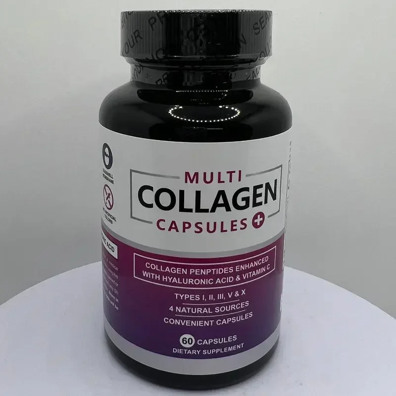 

1 bottle collagen peptide skincare capsule to maintain skin elasticity and supplement nutritional health food
