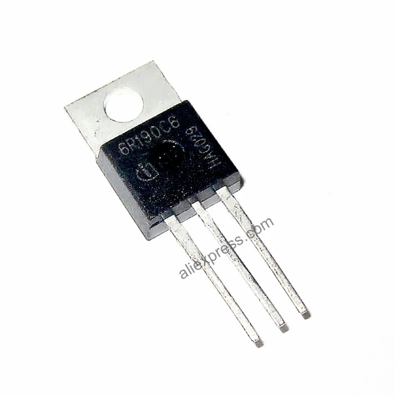 IPP60R190C6 TO-220 1 N-channel 6R190C6 Voltage withstand: 600V Current: 20.2 A Field Effect Transistor MOSFET