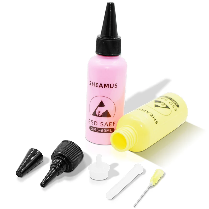 60ml Empty Bottle for Anti-static Solvent & Alcohol - Welding Aid PCB Cleaner DIY Tool