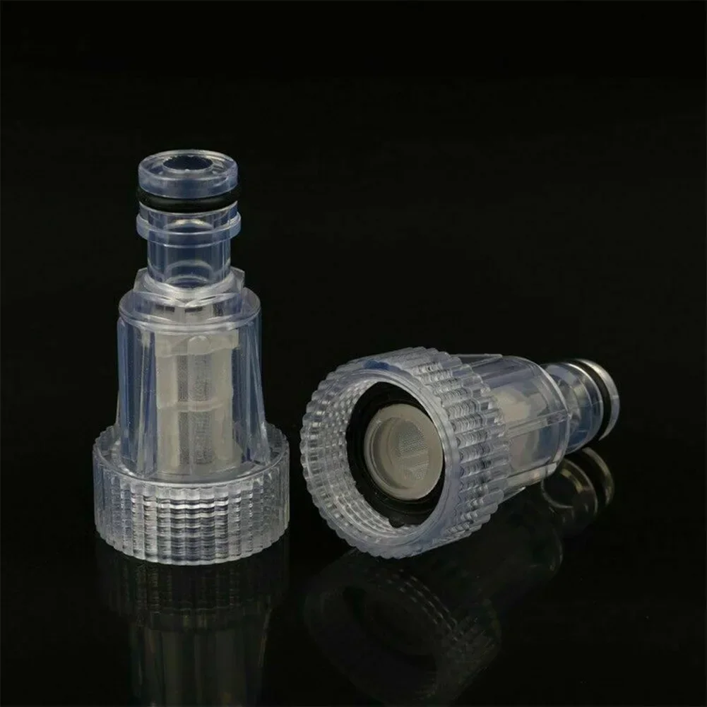 Water Filter Pressure Washer Filter Replacement Spare Tool 3 4 Inch ABS Accessory Clear Heavy Duty Inlet Filter
