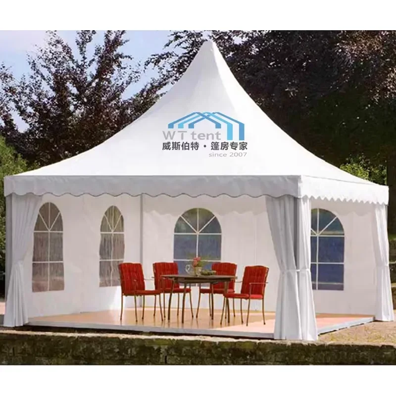 for Custom PVC 5m x 5m Pagoda Roof Big Tents Marquee Party Tents for Events Hot Sale