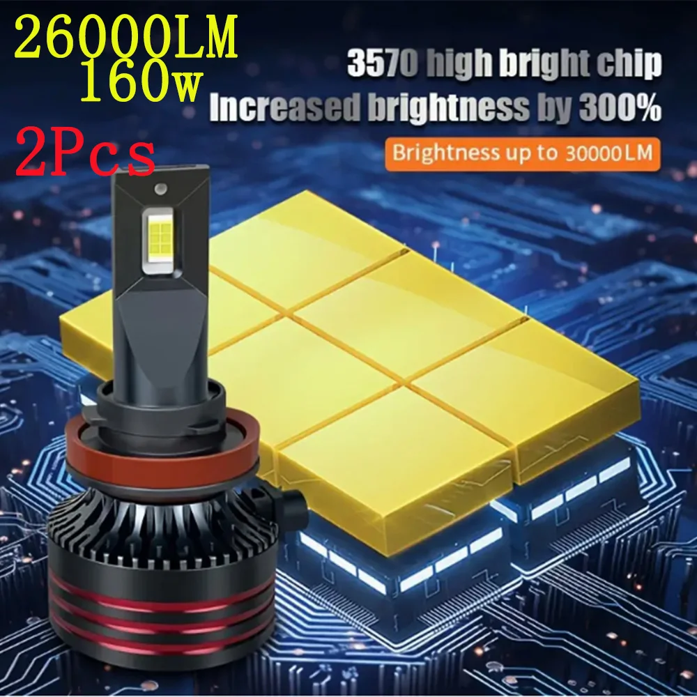 H1 H7 H11 Led Headl… - image