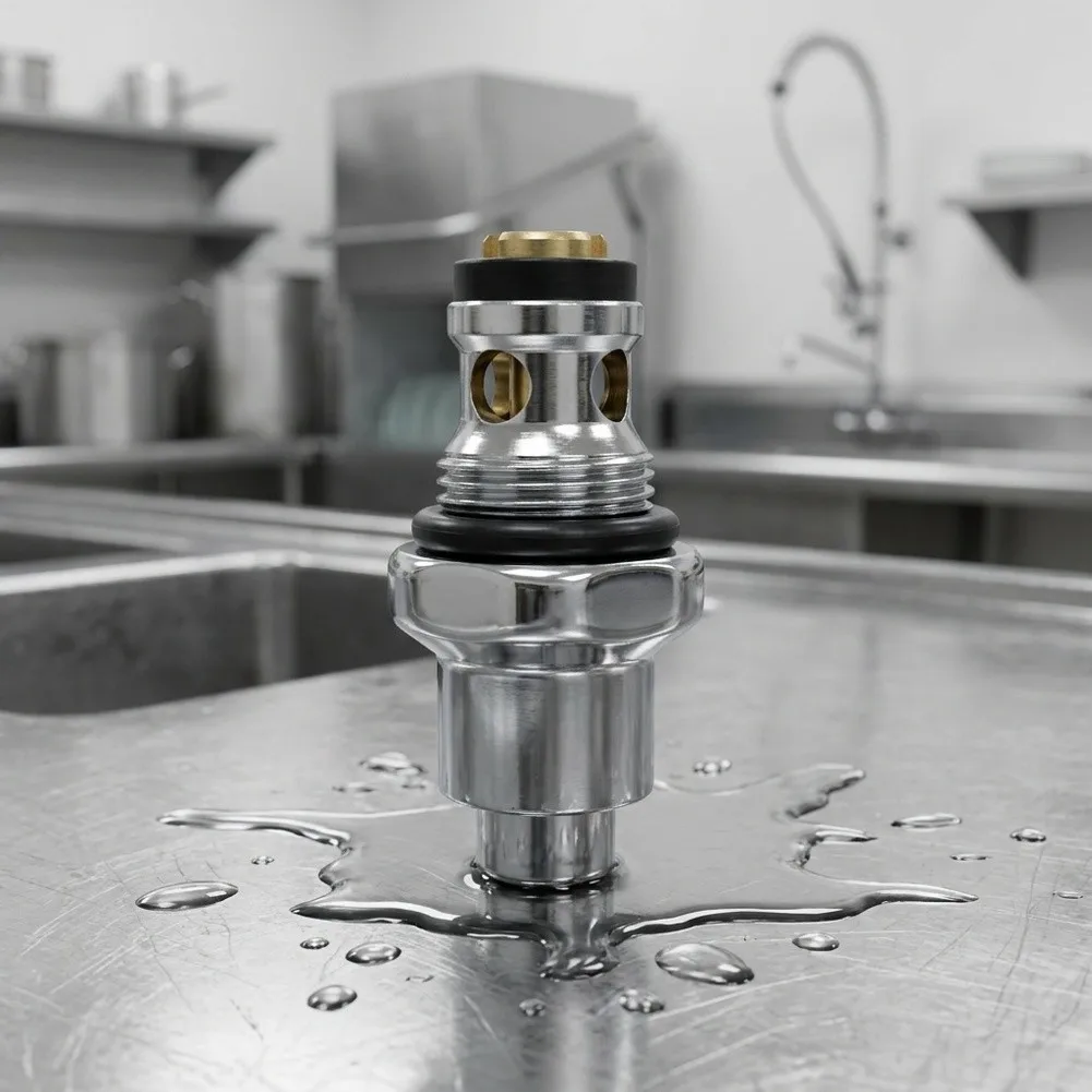 Pre Rinse Faucet Cartridge for Krowne Style Spray Heads and Compatible with Knee Valve and Foot Valve Plumbing