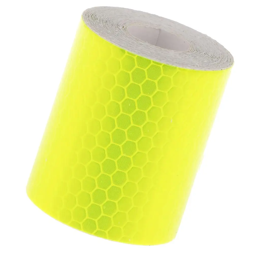 3-6pack Night Reflective Warning Conspicuity Tape Strip Sticker DIY