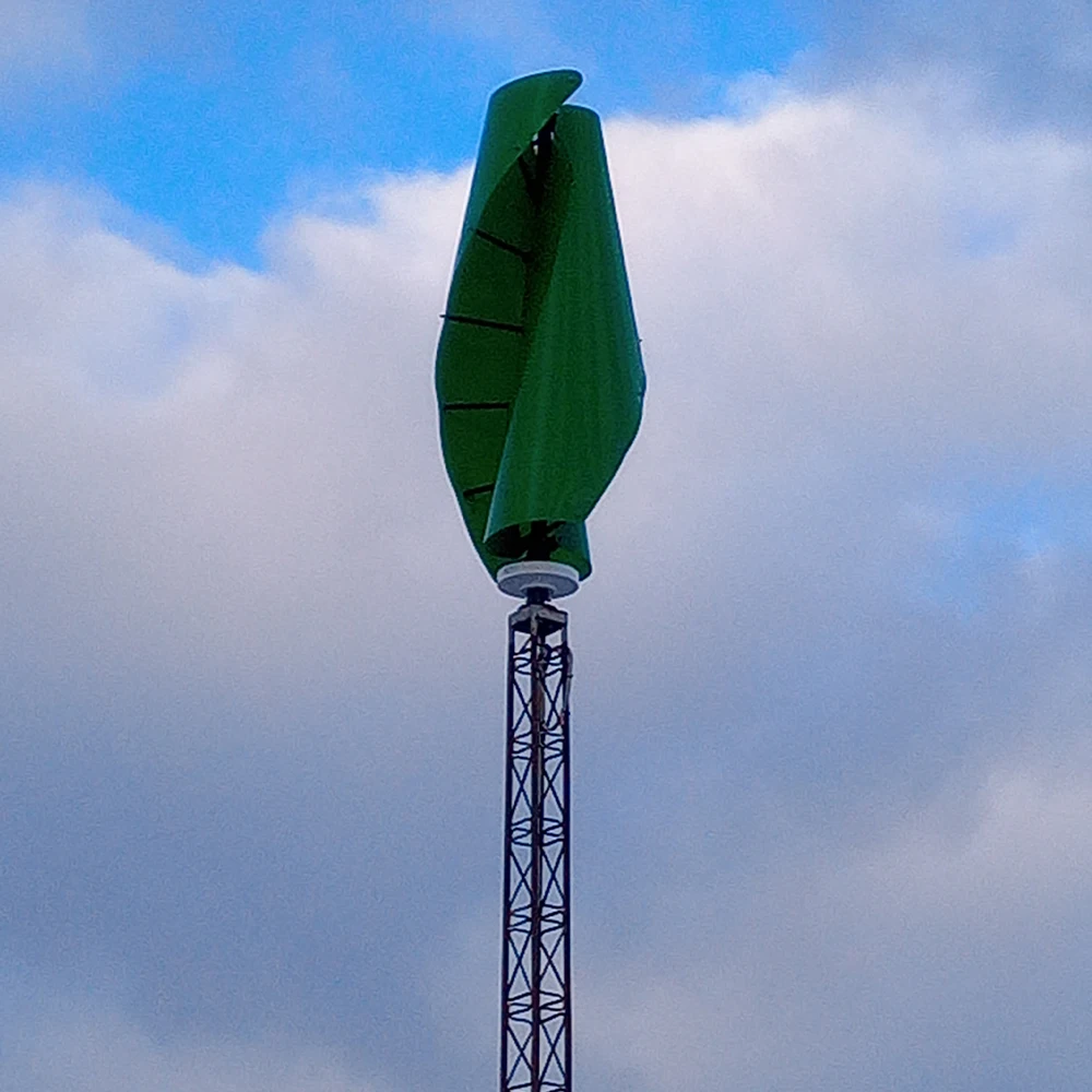

High efficiency household small vertical axis wind turbine 20KW 24V48V low wind speed start-up wind solar complementary power