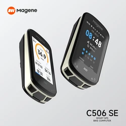 Magene GPS Bike Computer C506SE Wireless Color Screen Bicycle Speedometer Odometer Waterproof Navigation Bluetooth Ant Sensor