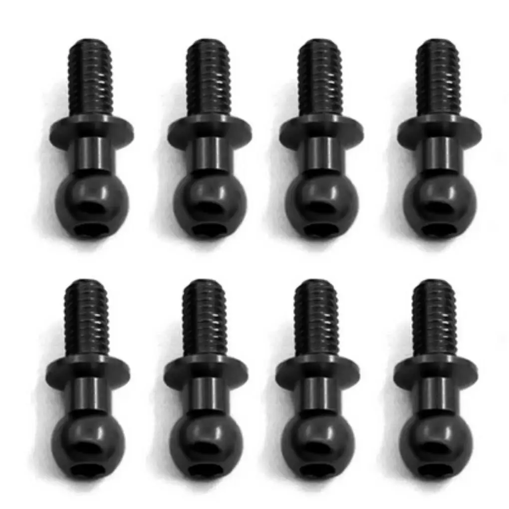 Aluminum Alloy Link Tie Rod End Ball Joint Ball Stud Rc Ball Stud For AXIAL SCX10 D90 D110 Tamiya CC01 Parts