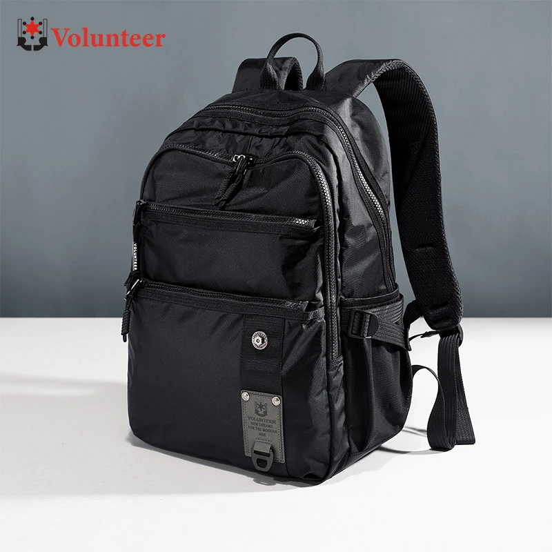 VOLUNTEER Men's Travel Hiking Backpacks Large Capacity Camping Climbing Backpack Men Oxford Cloth Waterproof Schoolbag 1809-06