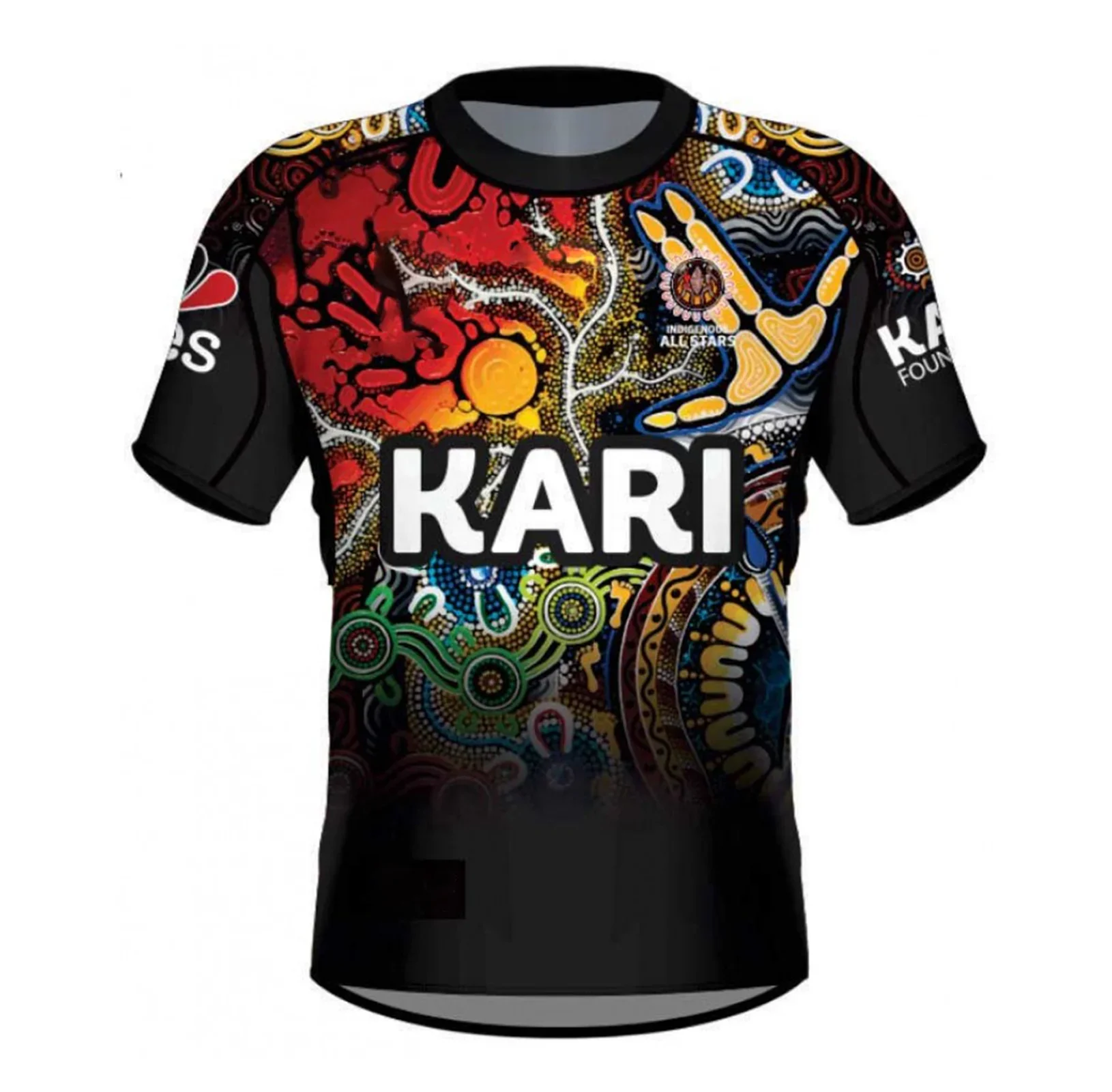 

2021 Indigenous All Stars Men's Replica Jersey Rugby Sport Shirt S-5XL