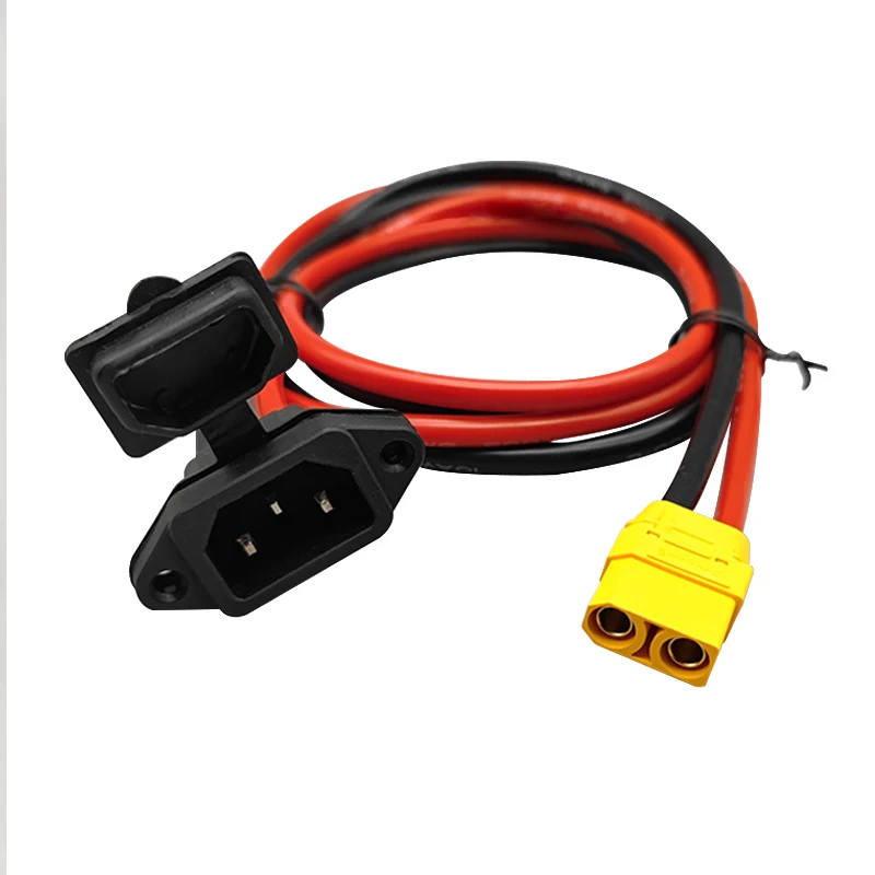 Socket 6 Square Millimeter XT60/XT90 Electric Vehicle Charging/discharging Port  AdapterPower Cord Plug Splitter Cable Thickened