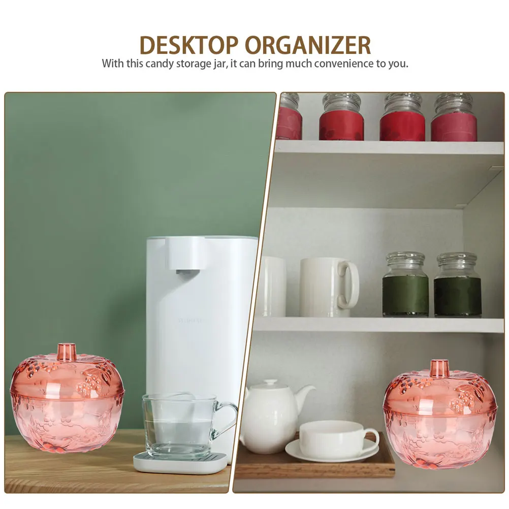 

Snack Storage Jar Candy Canister Dried Fruit Holder Home Kitchen Organizer Containers Sealed Food Jar Easy Clean