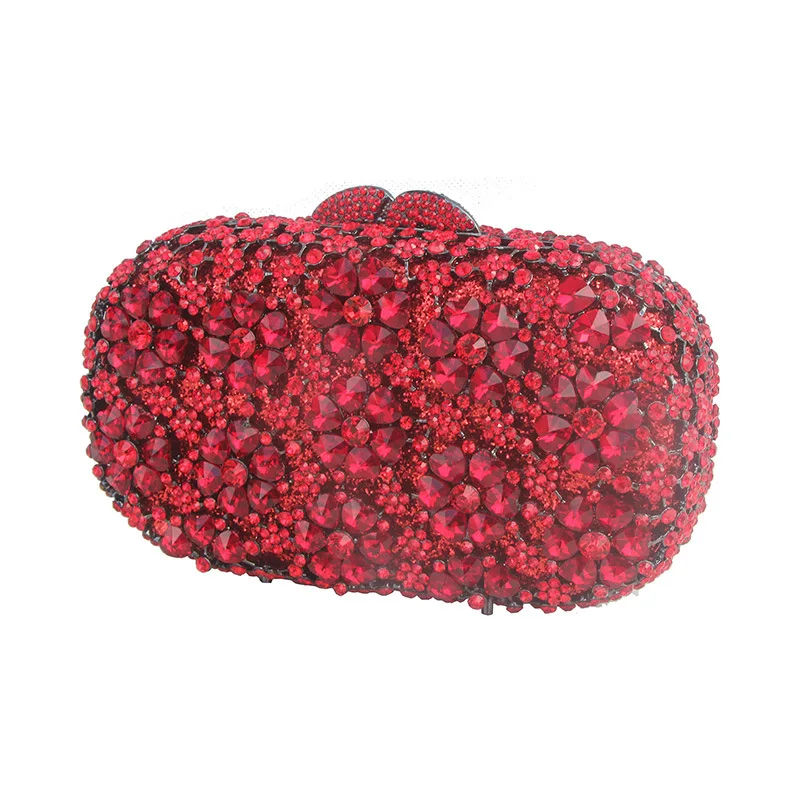 Neues Design Grüne Diamant-Clutch Abendtasche Markendesign Damenhandtasche Soiree Pochette Strass Kristall Party Clutch Taschen – Detail 16