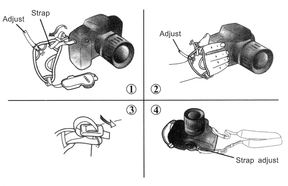 Ремешок для камеры Canon EOS 50D 60D 70D 80D 550D 600D 650D 700D 800D 1000D 1100D 1200D 5D 6D 7D, 10 шт.