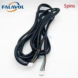 FALAOVL-cable de señal largo de 5 pines para impresora, máquina solvente ecológica de diferentes tamaños para placa Senyang Epson XP600/DX5/DX7