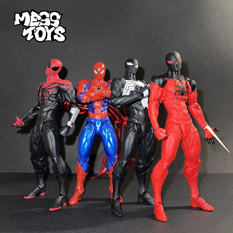 

Mess Toys Superior Spider Man Doctor Octopus Messtoys Peter Parker Spiderman Neighbor Anime Action Figure Gifts children's toys