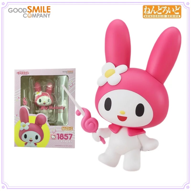 Oryginalna seria Nendoroid GSC Sanrio Melody ＆ Kuromi Wyprzedaż Anime Model do Składania Kolekcjonerskie Ozdoby Prezenty dla Chłopców