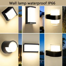 Led Outdoor Wall Light Waterproof IP66 Motion Sensor Led Outdoor Lighting Porch Lights Balcony Garden Lights Outdoor Wall Lamp