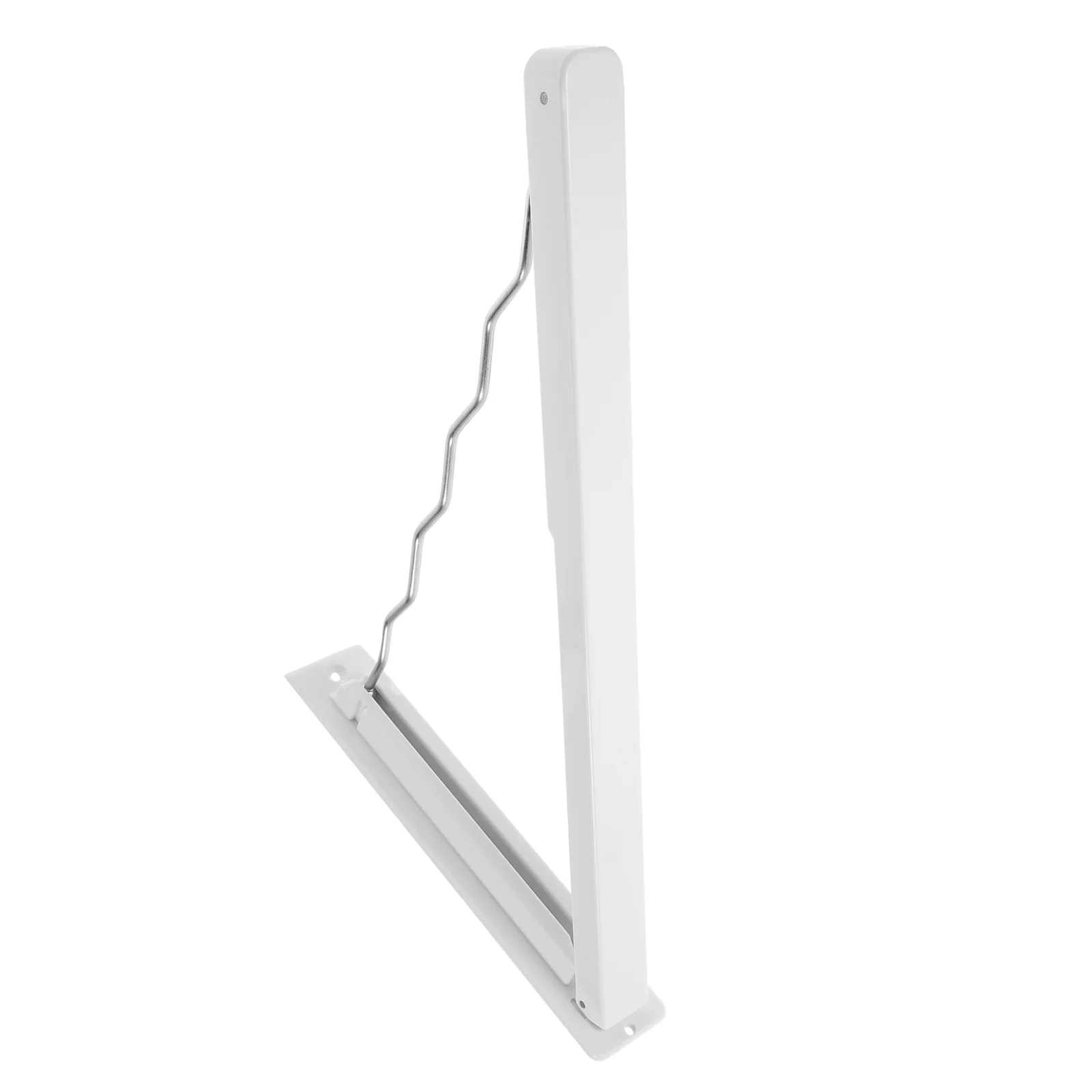 Folding Wall Mounted Hanger Stainless Steel Antislip Wave Rod for Laundry Room Closet ganization Spacesaving Easy