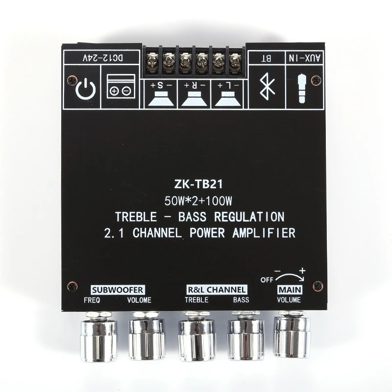 

Bluetooth digital power amplifier module, high and low tone subwoofer