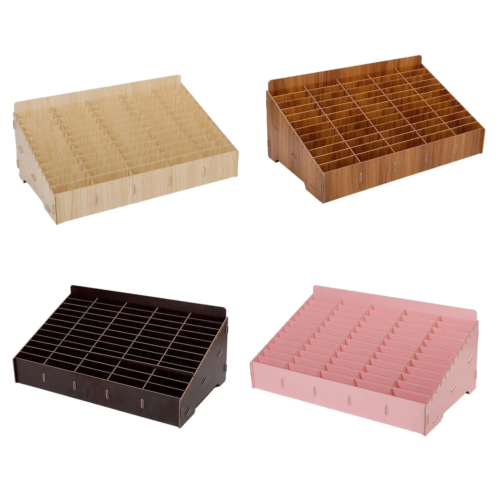 

Phone Storage Box Phone Management Multifunctional Save Space Wooden Phone