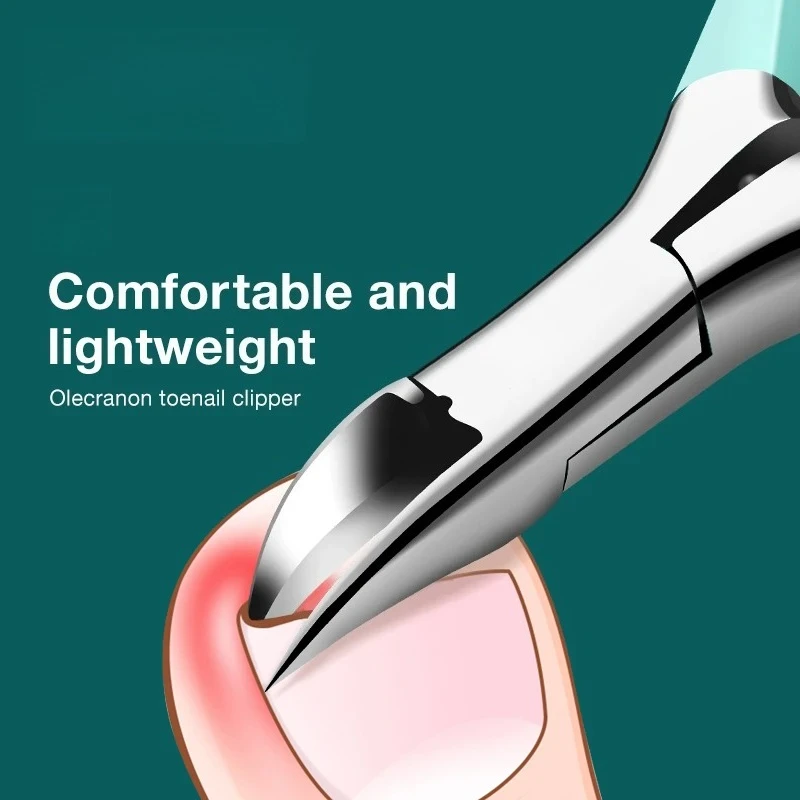 

Кусачки для ногтей на ногах, кусачки для ногтей, инструменты для педикюра из нержавеющей стали, коррекция толстых ногтей, глубокие канавки для ногтей