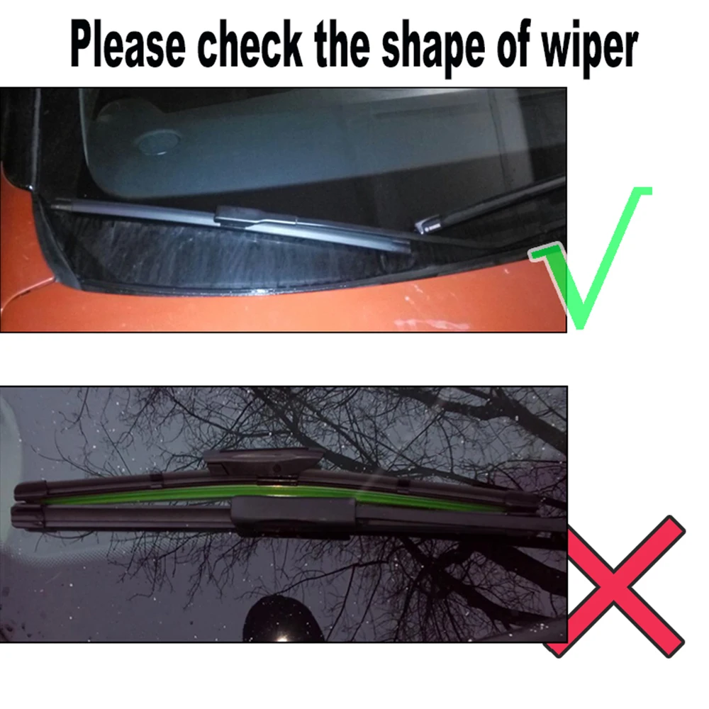 3Pcs Front Rear Tailgate Windscreen Wiper Blades Set For Renault Captur Kaptur 2020 2019 2018 2017 2016 26\