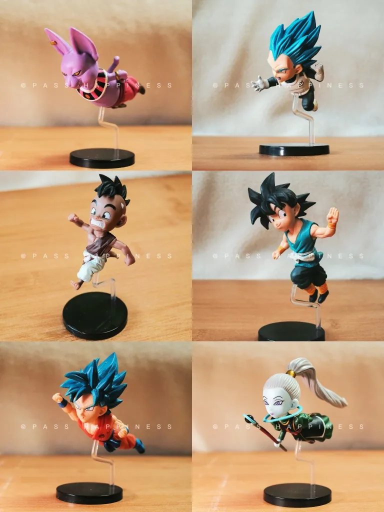 

Dragon Ball 30th Anniversary Vol.6 "Spine Flight" Figures - Goku/Vegeta/Frieza (Loose Bulk for Aquarium Decor)